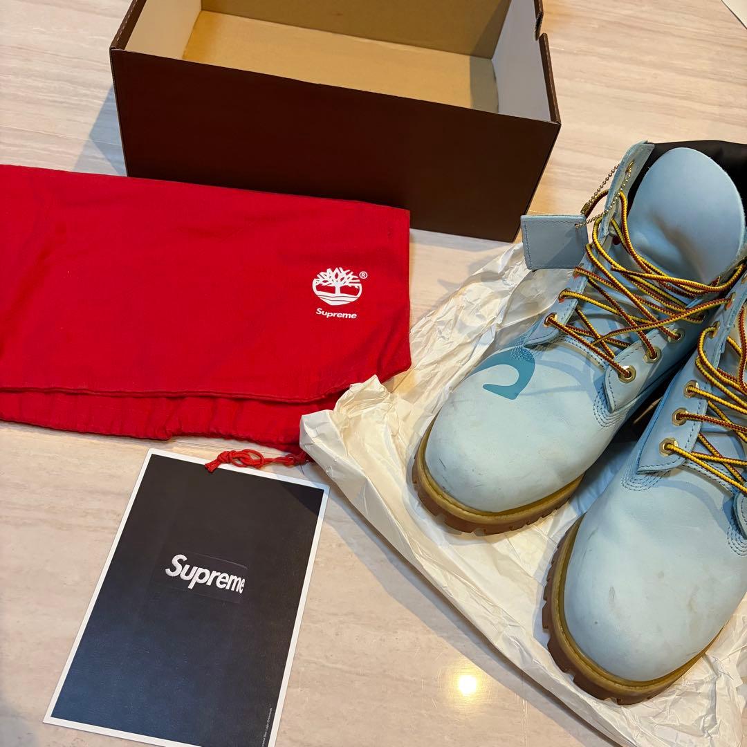 靴 Supreme Timberland BIG LOGO BOOT
