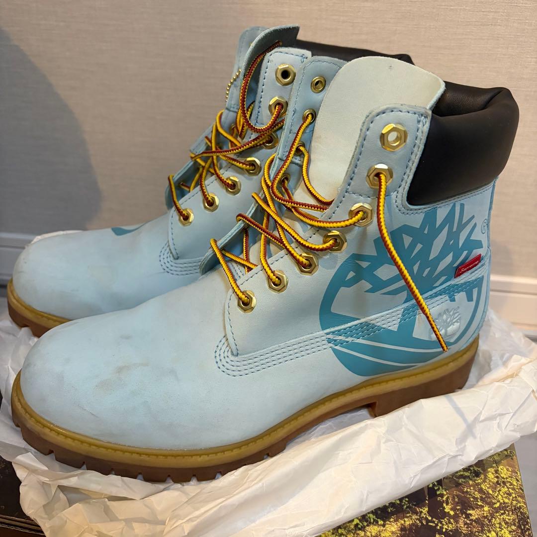 靴 Supreme Timberland BIG LOGO BOOT