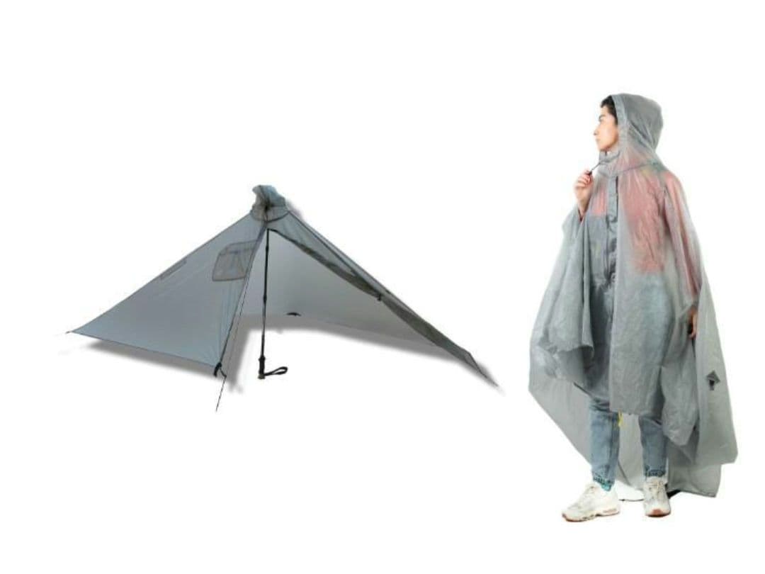 超軽量！シェルター兼ポンチョ　ゲートウッドタープ シックスムーンデザインズ