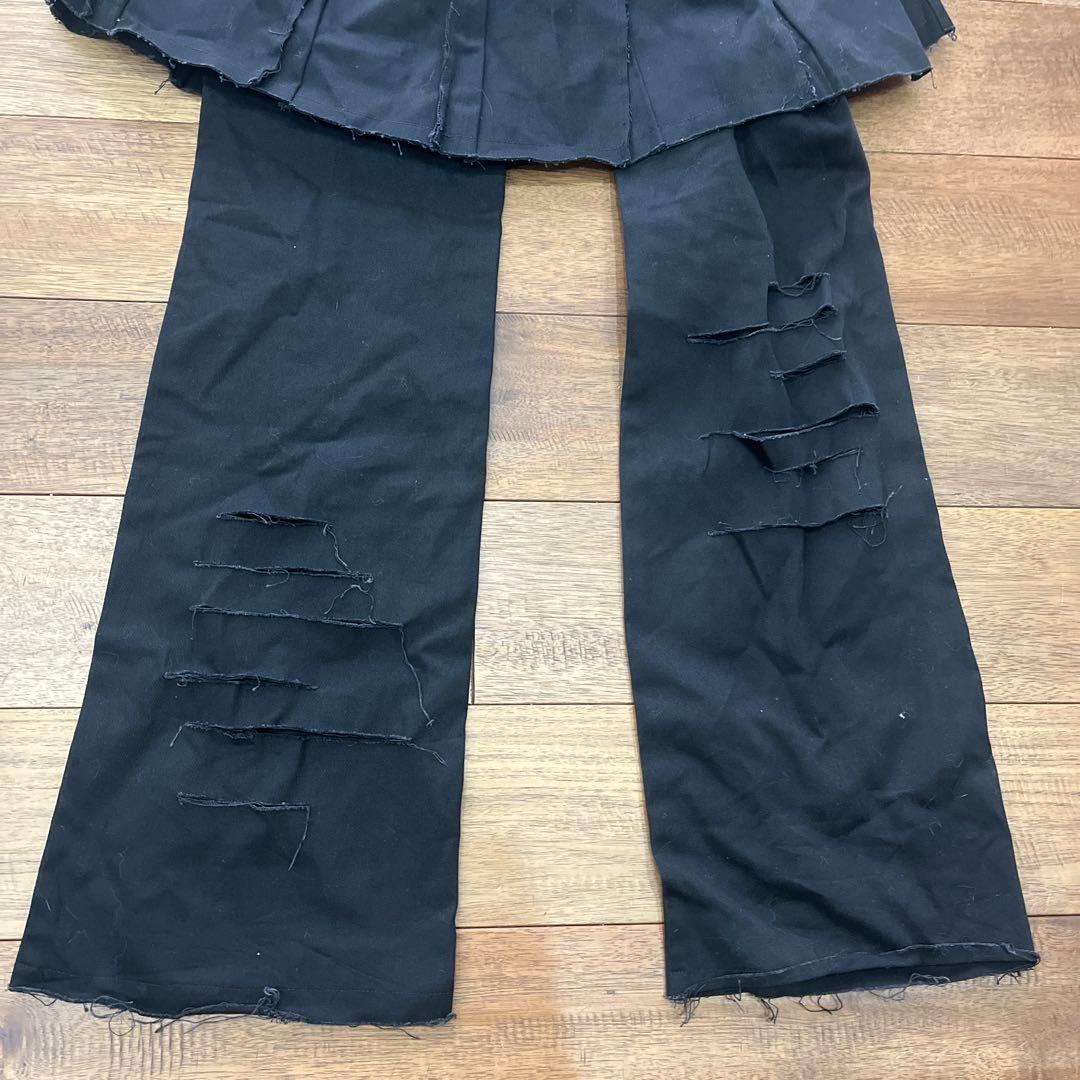 black peace now ブラックピースナウ　希少　パンツ　黒　サイズM