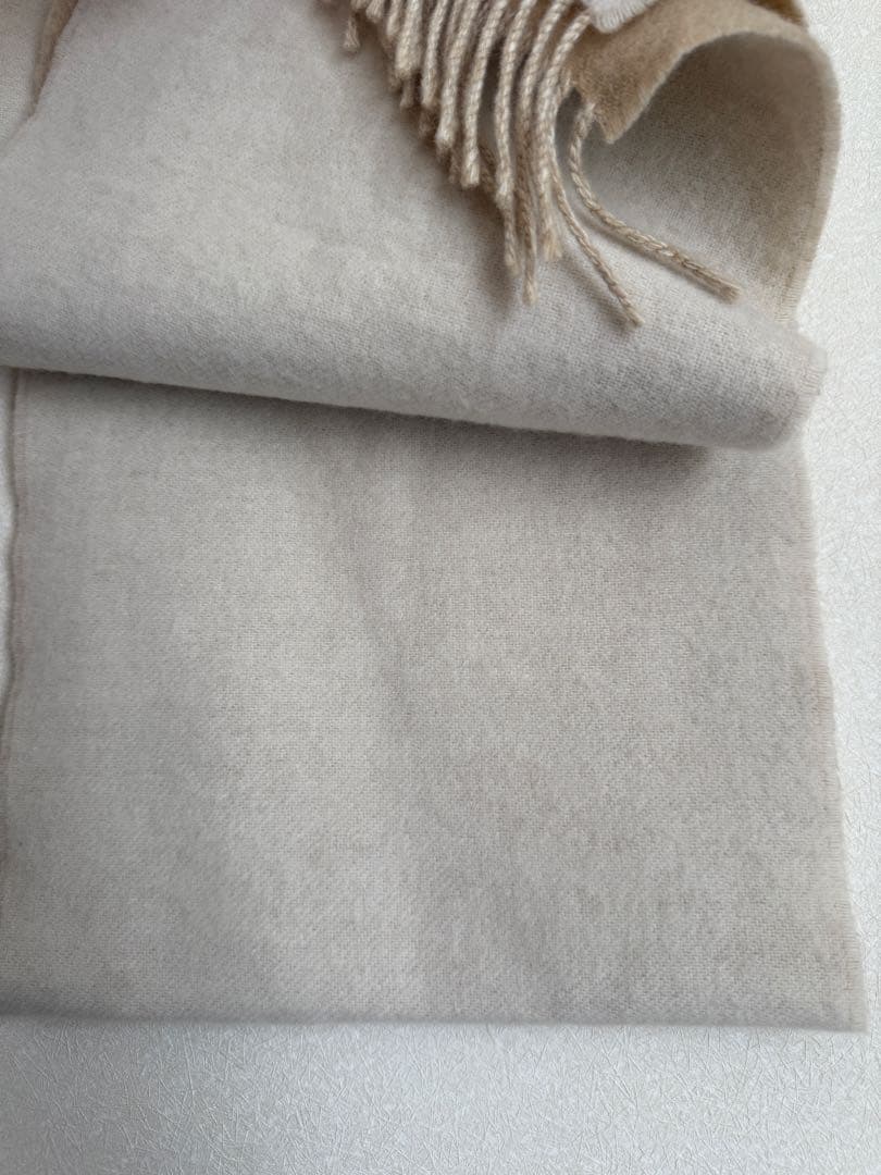 ロエベ　マフラー　スカーフ　バイカラー