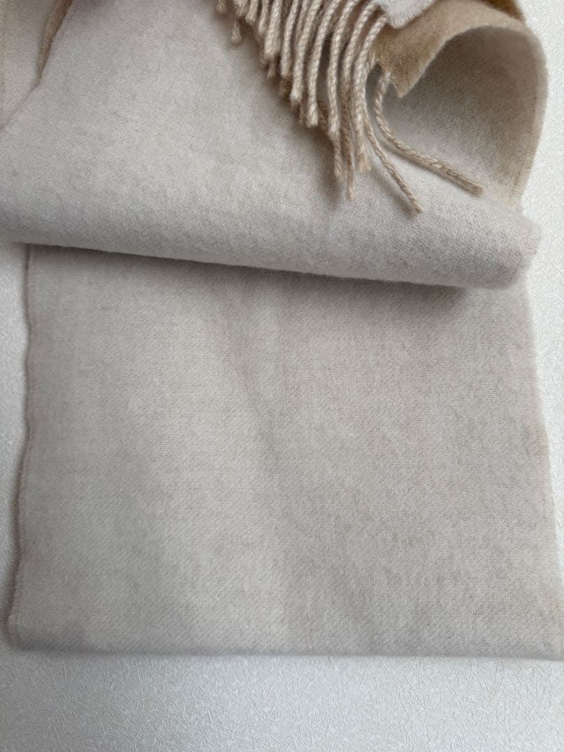 ロエベ　マフラー　スカーフ　バイカラー