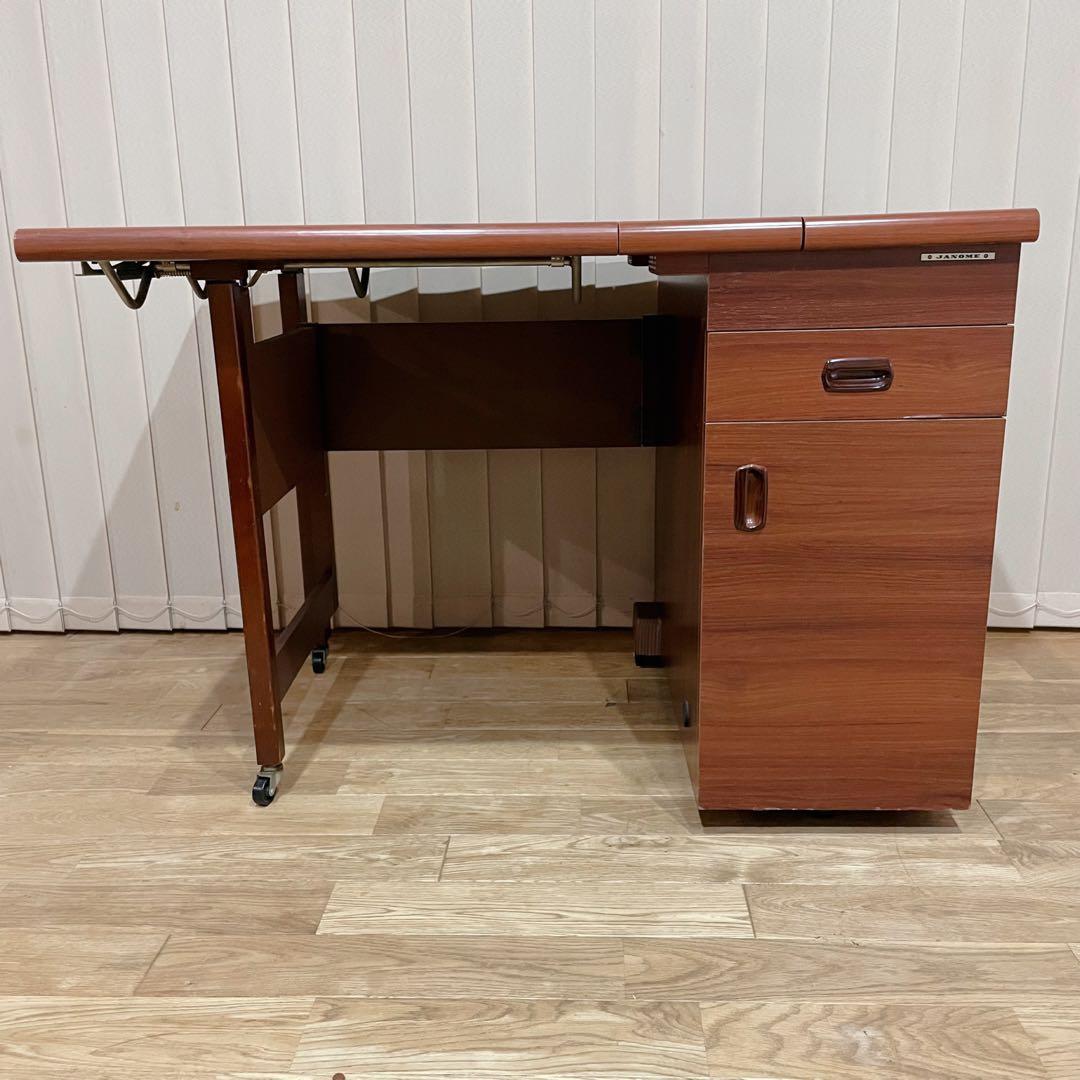 ジャノメ　ハンディキャスター デラックス CB　ミシン台　ミシン 収納 テーブル