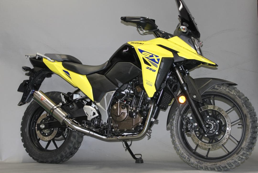 未使用品 VStrom250SX Vストローム250SX マフラー Tiソリッド