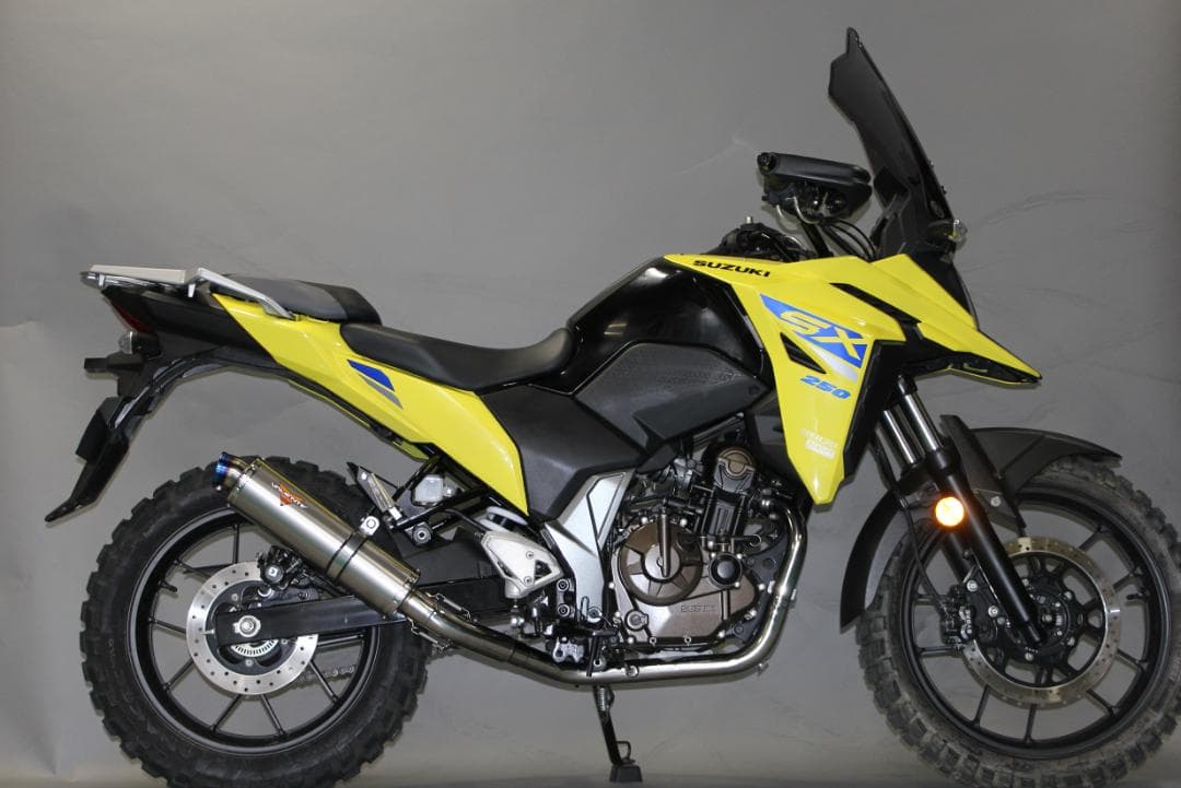 未使用品 VStrom250SX Vストローム250SX マフラー Tiソリッド