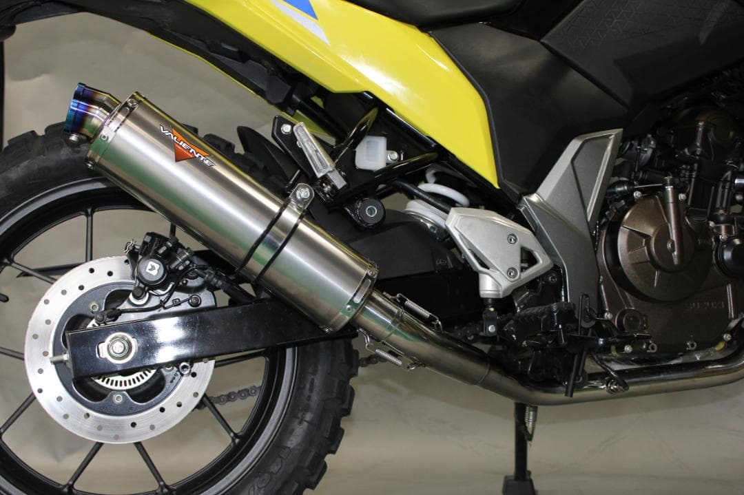 未使用品 VStrom250SX Vストローム250SX マフラー Tiソリッド