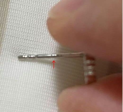 最終値下げ　新品　クローバー　　k18 k18wg ホワイトゴールド　白蝶貝