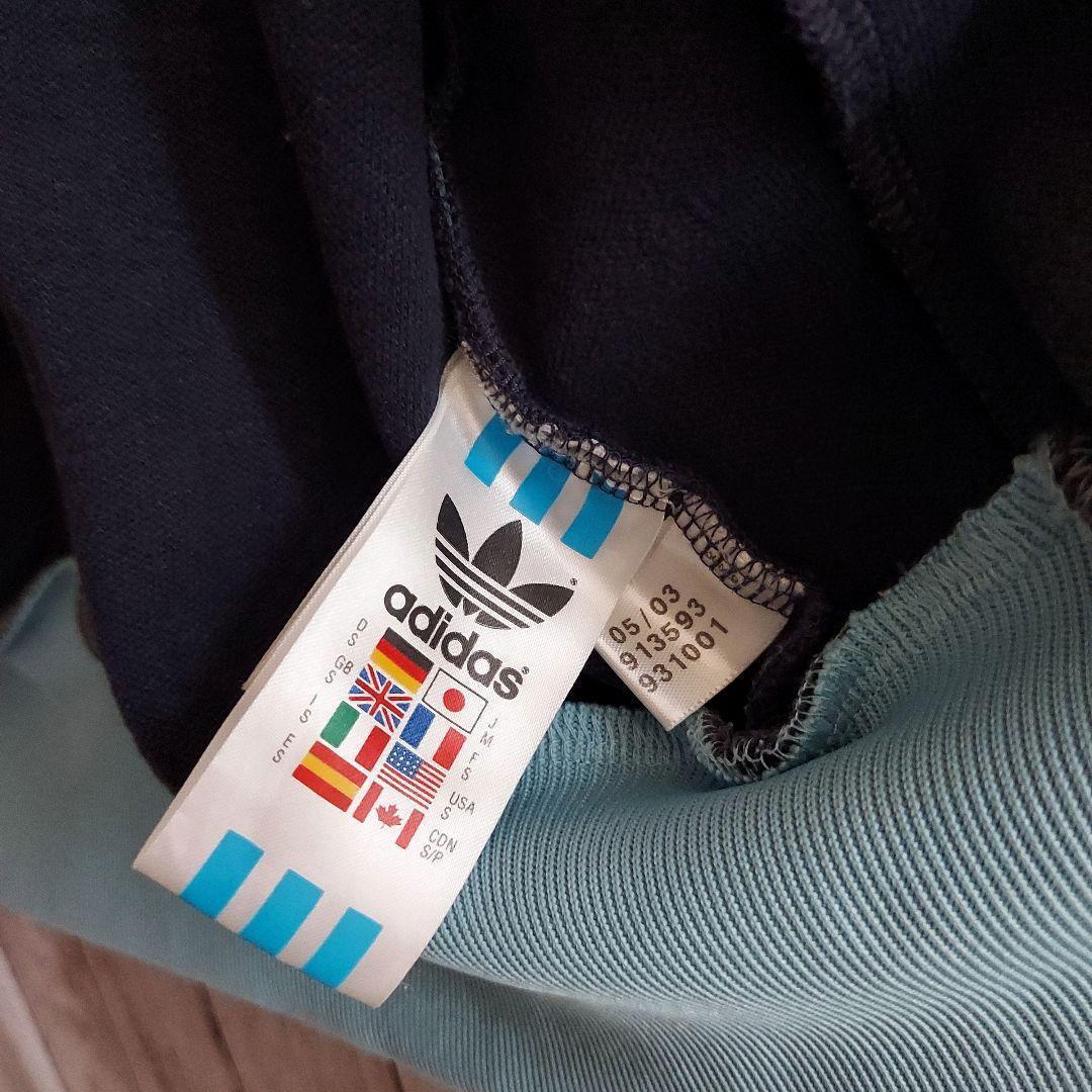 【adidas】希少 アディダス 万国旗タグ ワールドマーク トラックジャケット