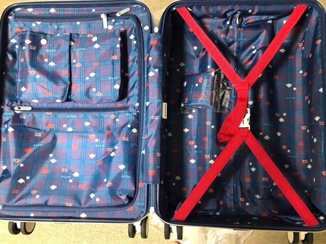 arunco ネイビー キャリーケース　新品