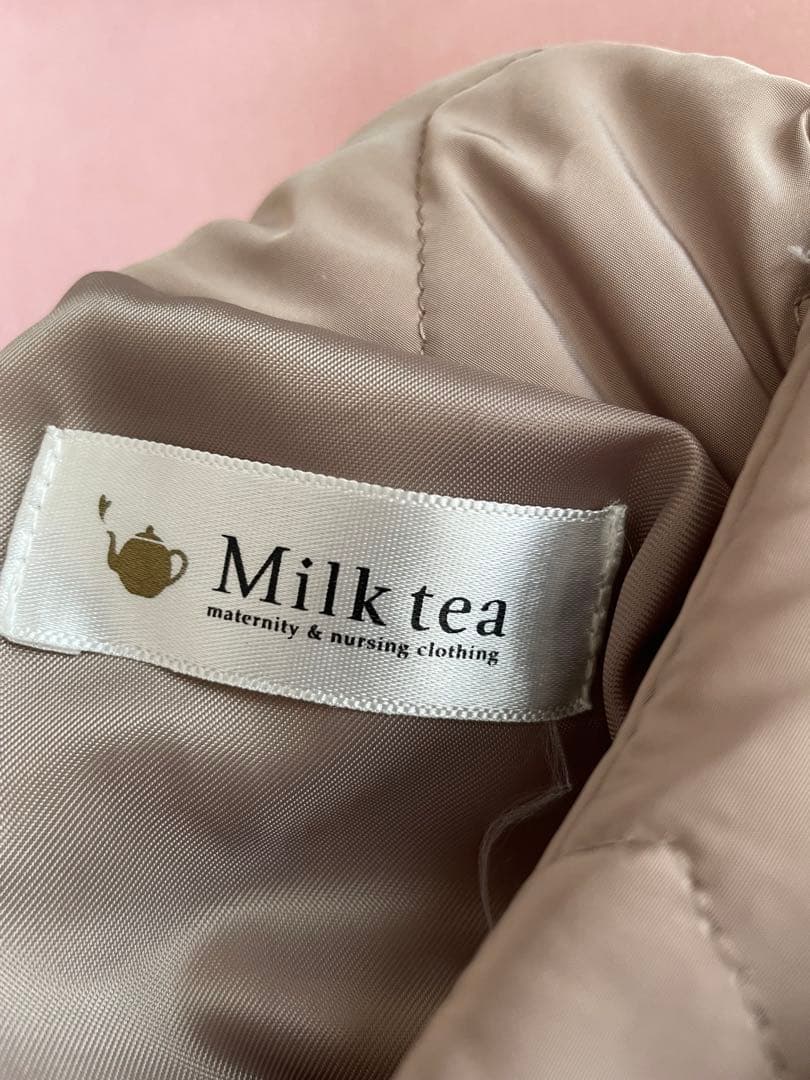 【美品】Milk tea ダッカー付きコート