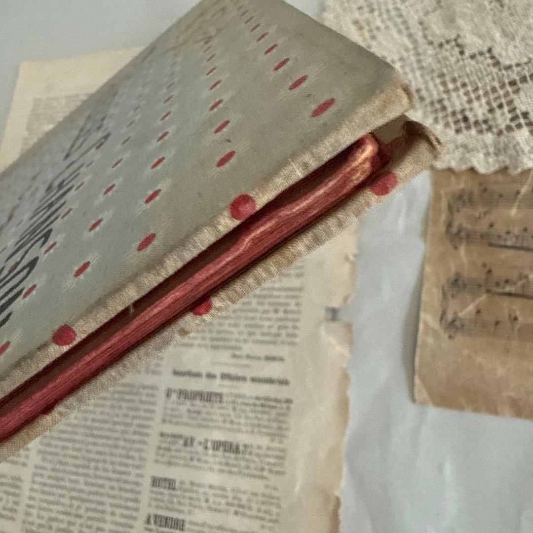 アンティーク愛らしい挿絵のフランス絵本モンベルMonvel洋書ジャンクジャーナル