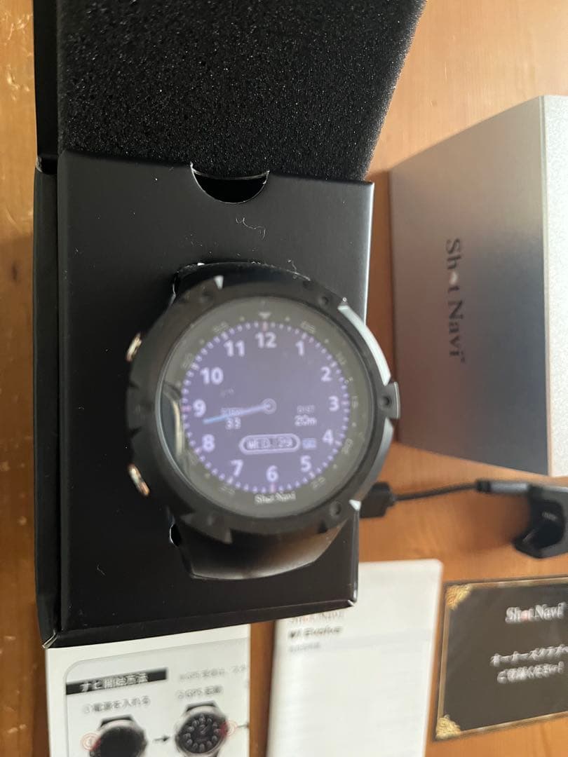 Shot Navi W1 Evolve ショットナビ　GPS ゴルフウォッチ