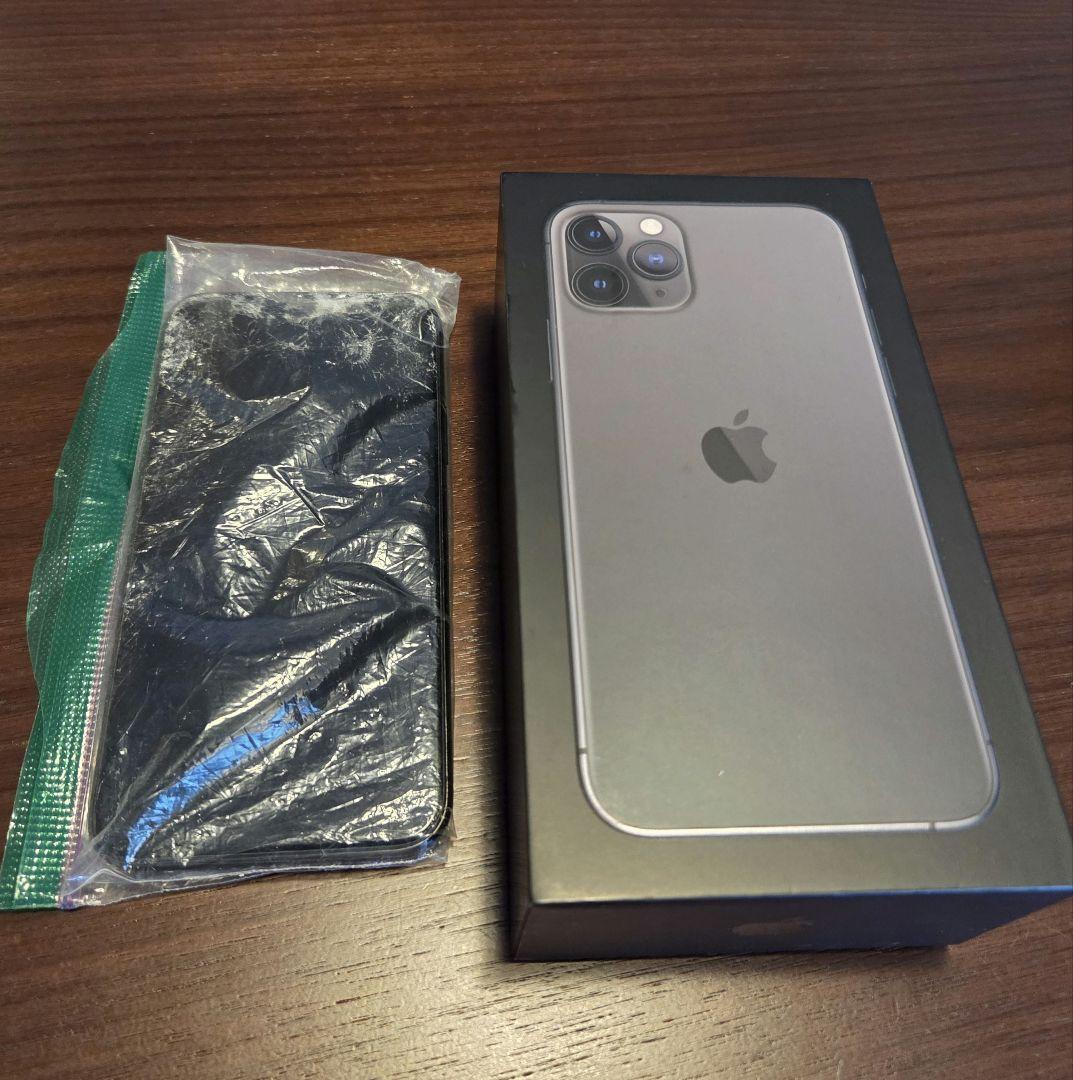 iPhone 11 Pro 256GB スペースグレー 液晶割れ ジャンク