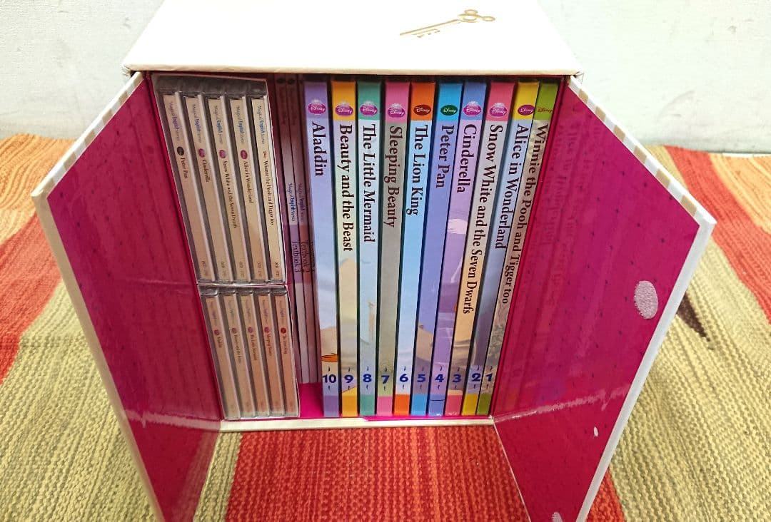 新品同様品 ディズニーマジカル イングリッシュ ストーリーズ 英会話教材