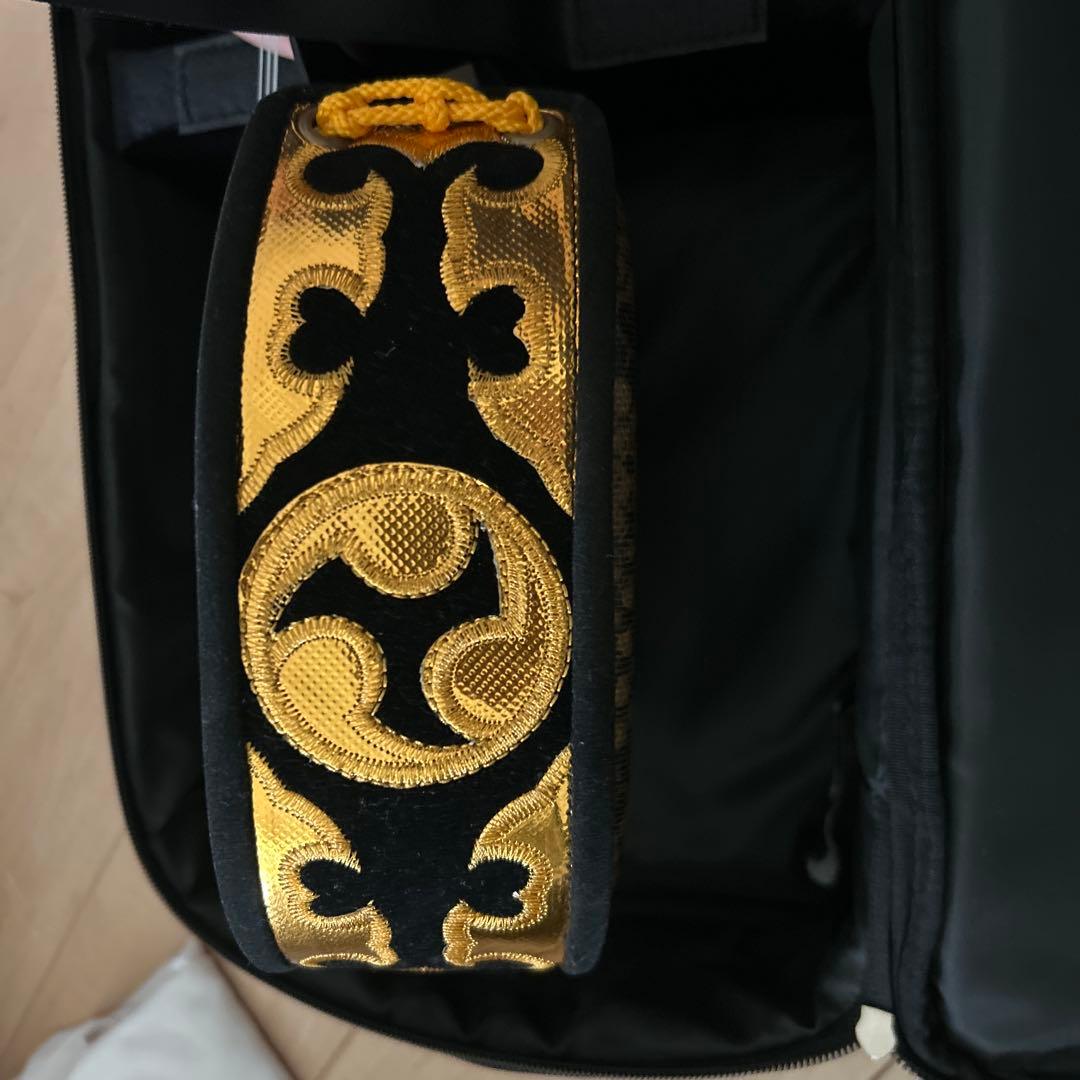 木*下様 沖縄三味線　三味線本体 ヘビ柄 ケース付き