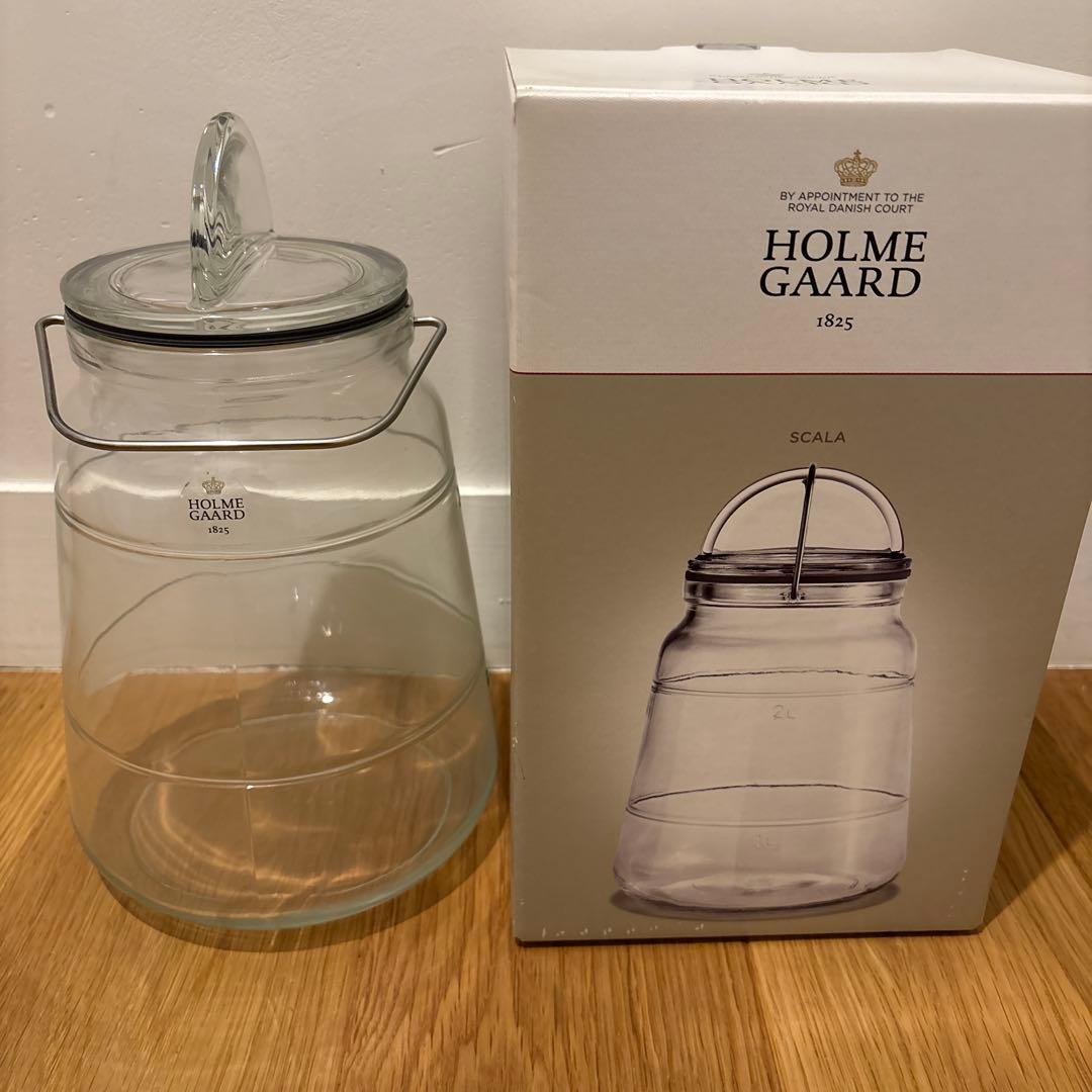 HOLME GAARD ホルムガード SCALA ガラスキャニスター 2L ①