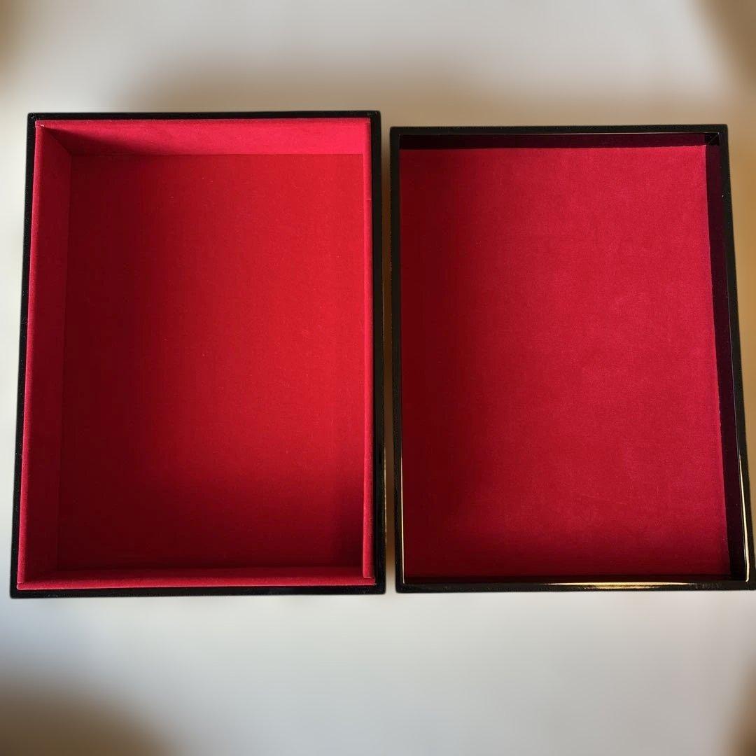 箔一　金沢金箔　手許箱　花見鳥　工芸品