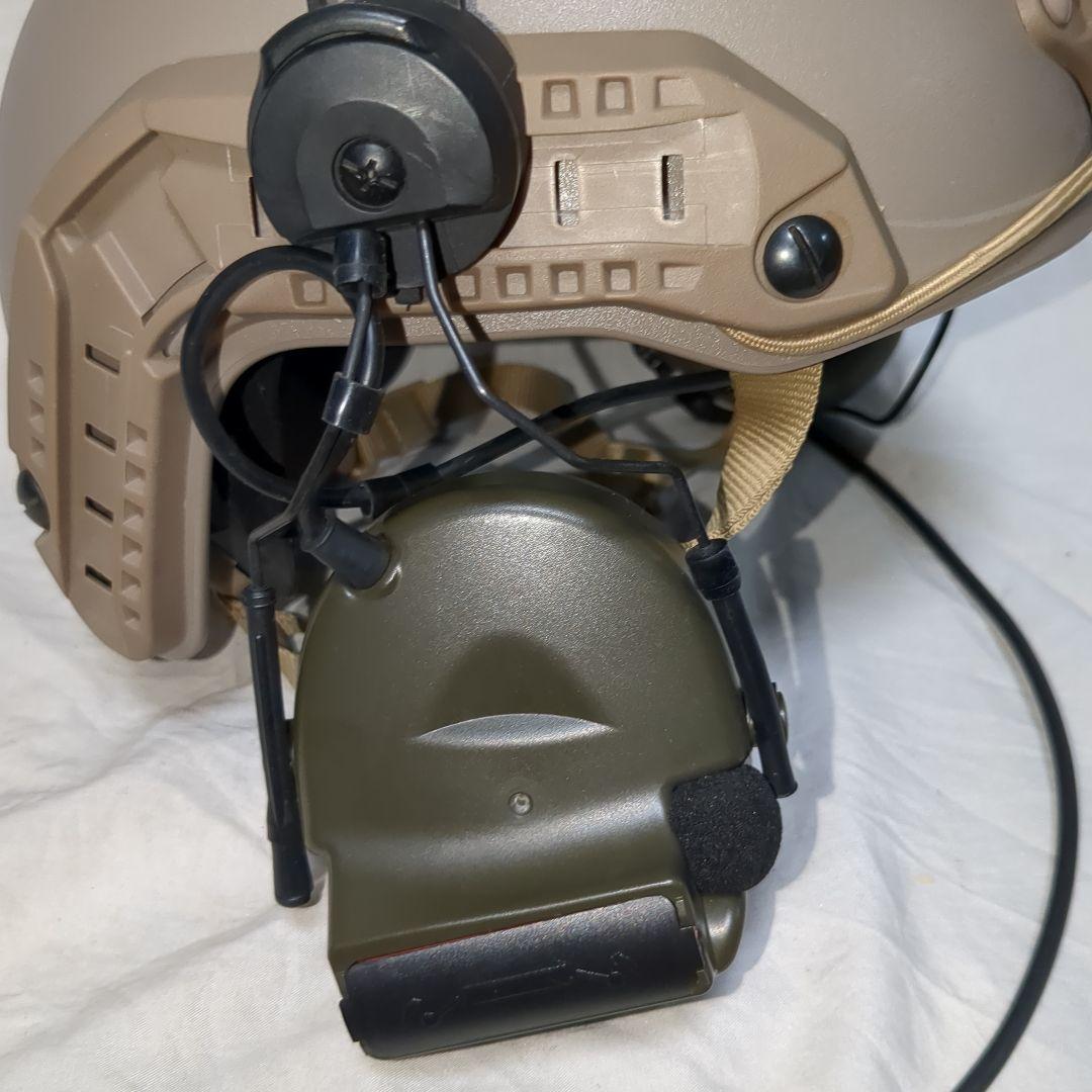 fma ops-core comtac レプリカヘルメットヘッドセット　コヨーテ