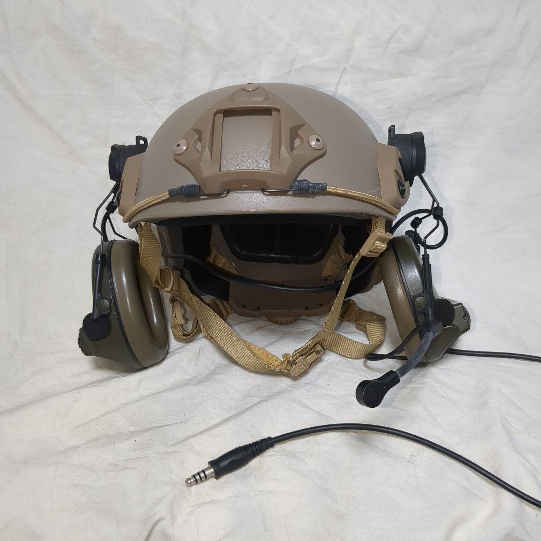 fma ops-core comtac レプリカヘルメットヘッドセット　コヨーテ