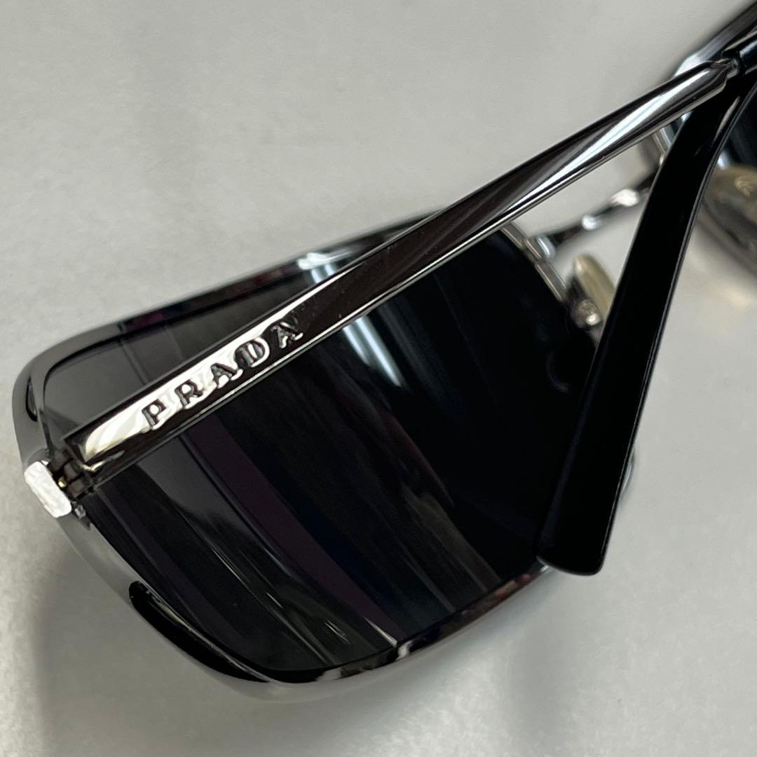 愛*華様 PRADA SPR60E 5AV-1A1 ブラック サングラス プラダ
