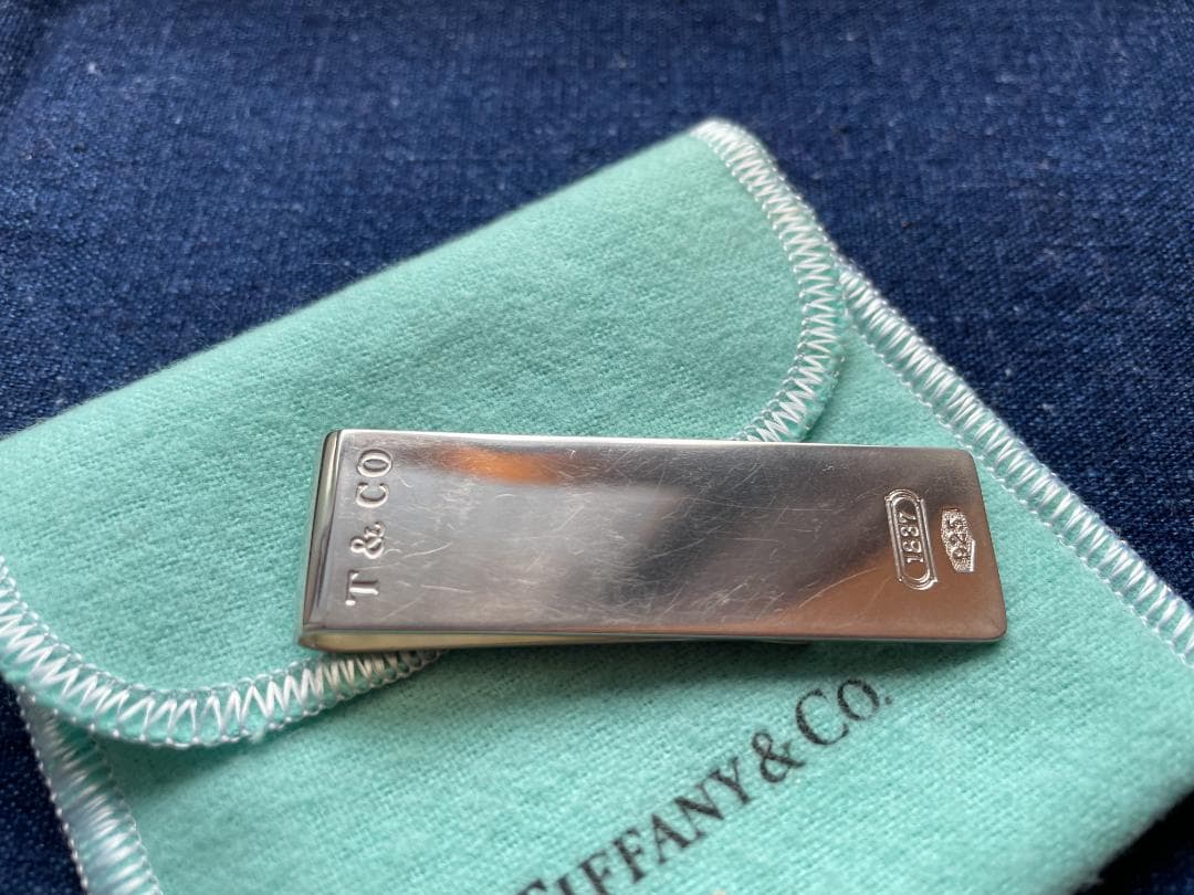 【超美品】ティファニー1837™ マネー クリップ スターリングシルバー925