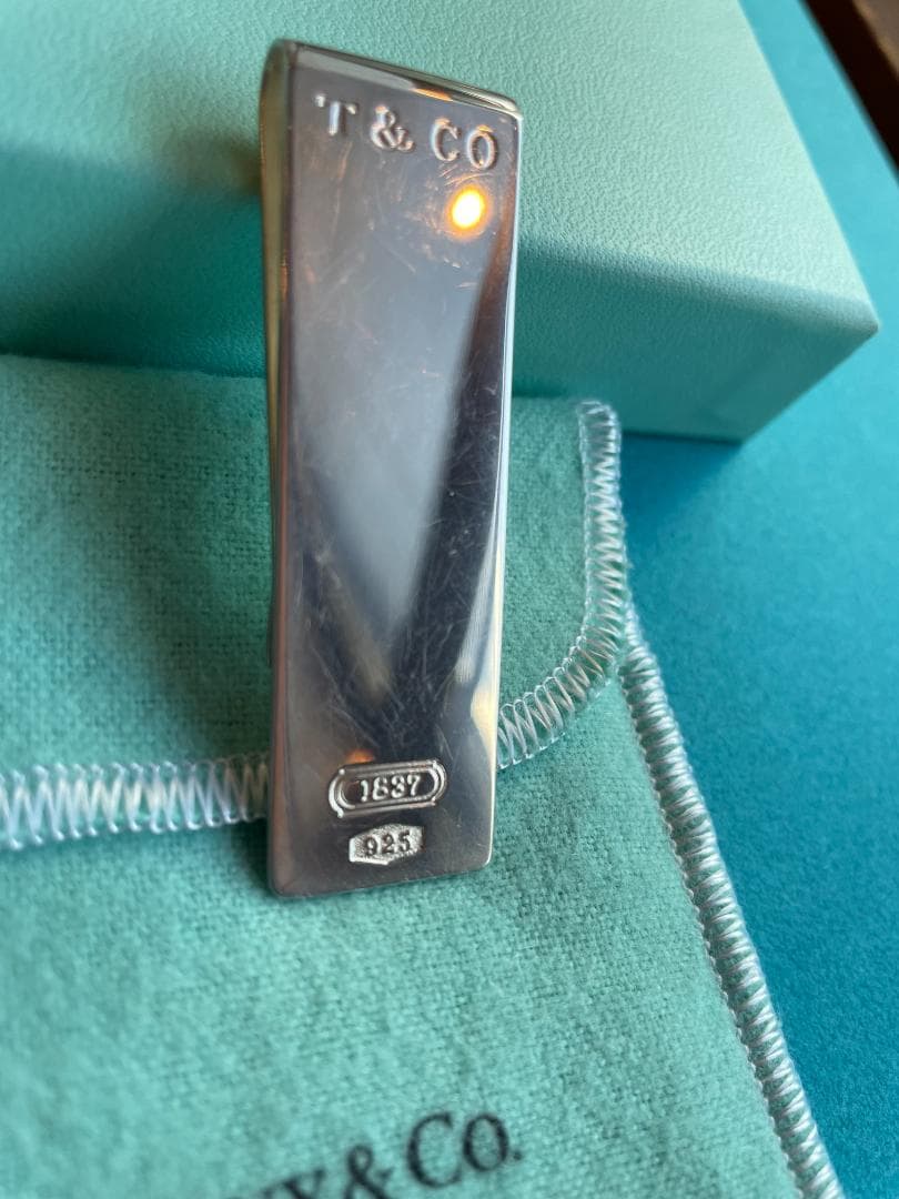【超美品】ティファニー1837™ マネー クリップ スターリングシルバー925