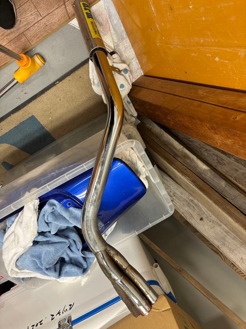 RPM CB400sf nc31バージョンs用ステンレスマフラー