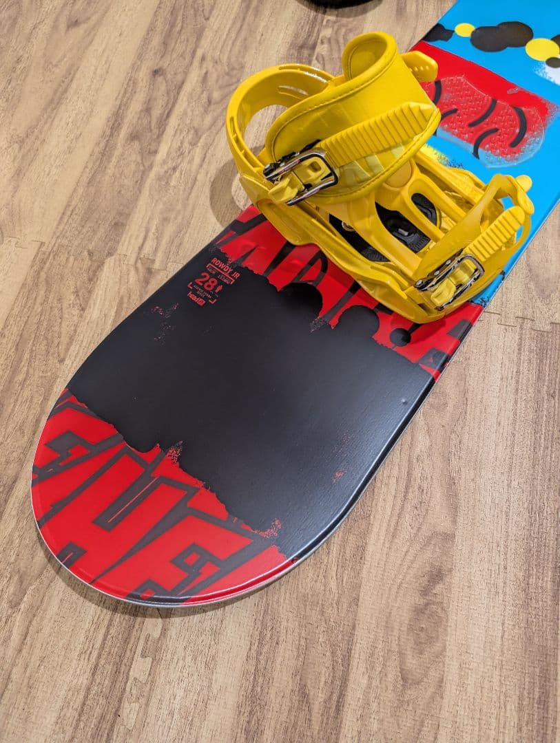 キッズスノーボード　128cm HEAD オールセット