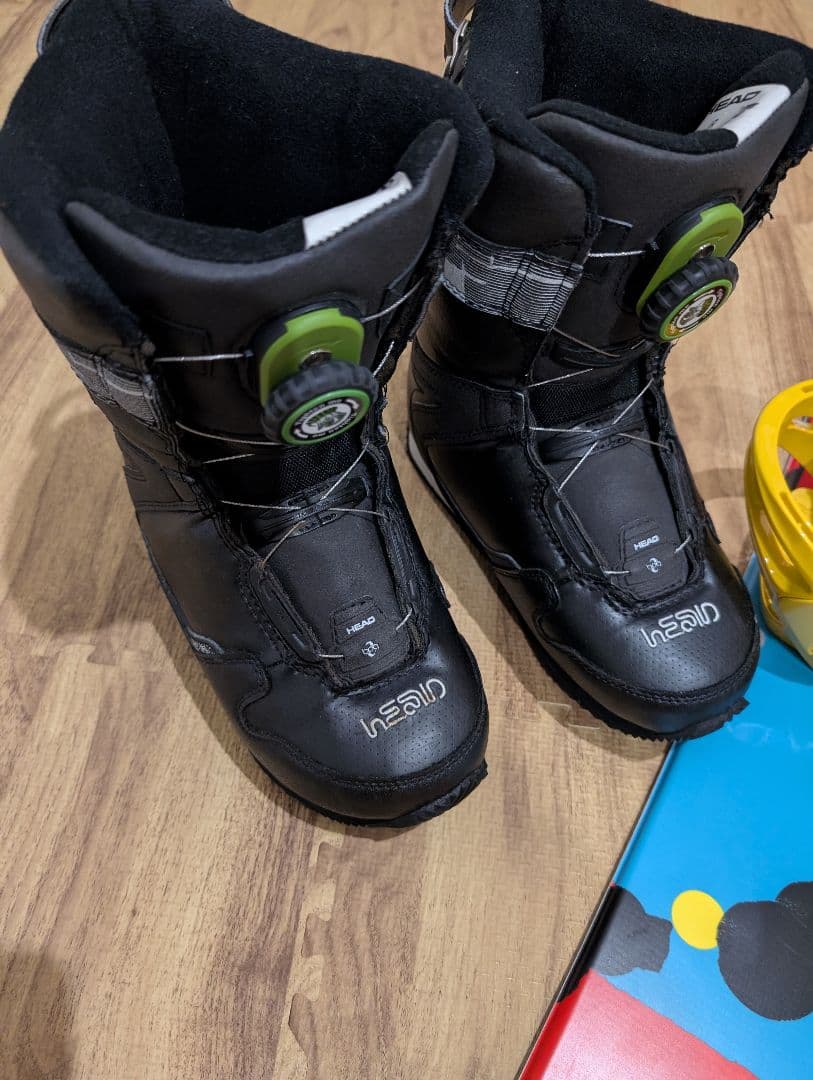 キッズスノーボード　128cm HEAD オールセット