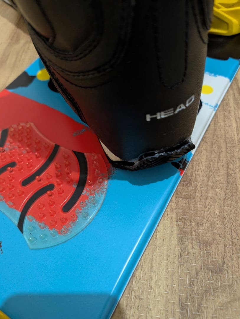キッズスノーボード　128cm HEAD オールセット