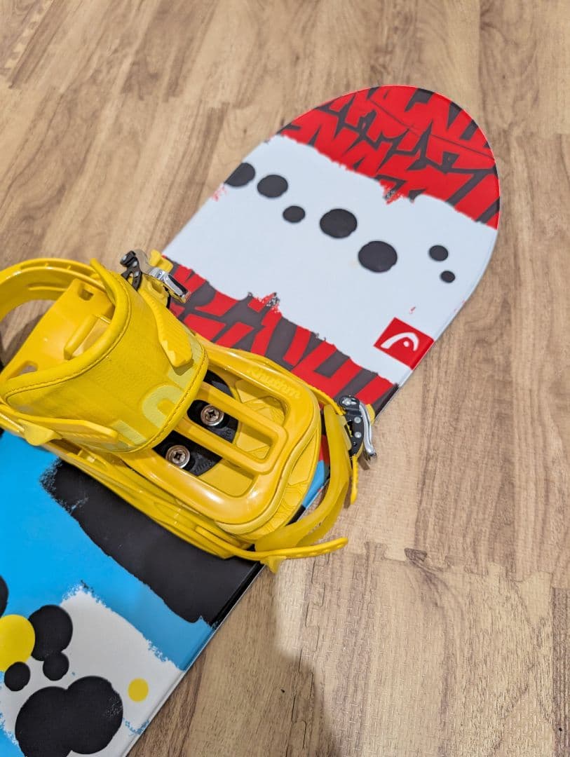 キッズスノーボード　128cm HEAD オールセット