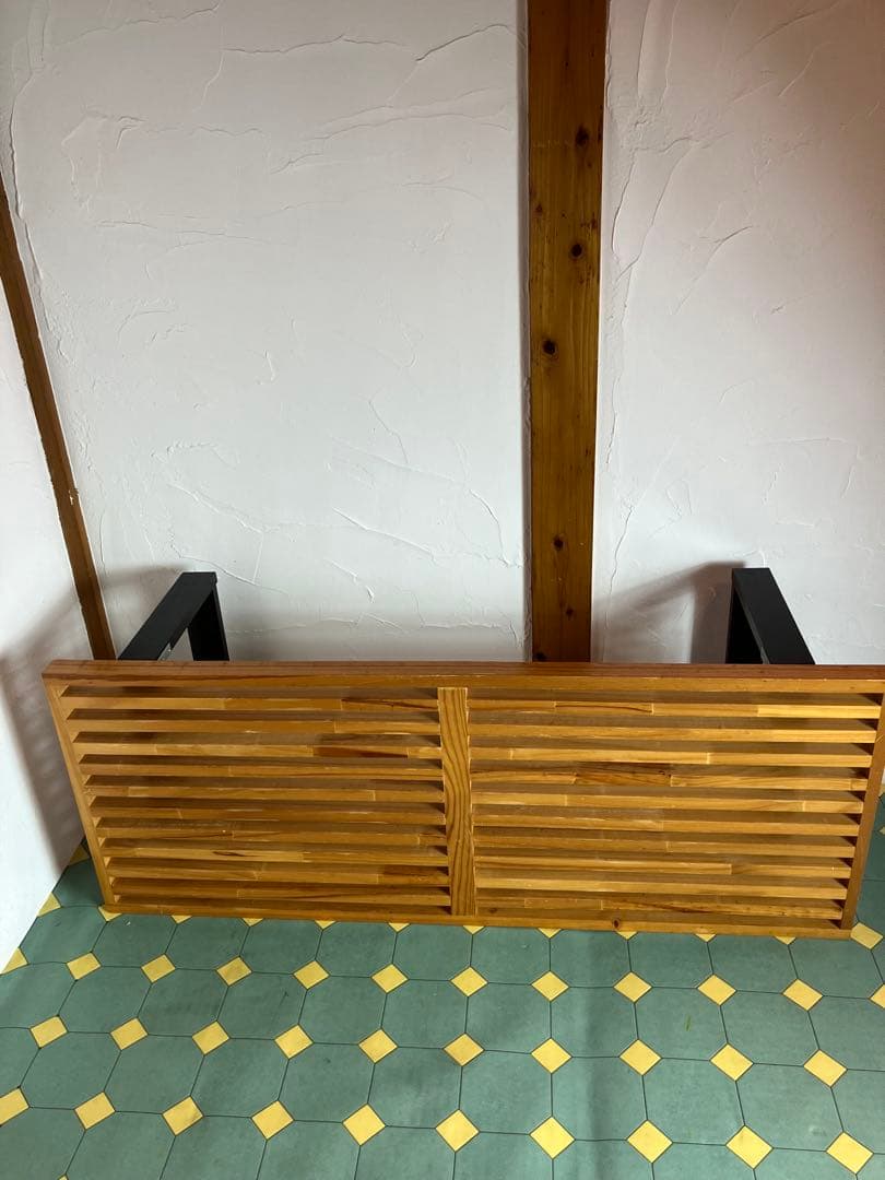 ジョージネルソン　ネルソンベンチ　リプロダクト　ガラス天板付き　ネルソン