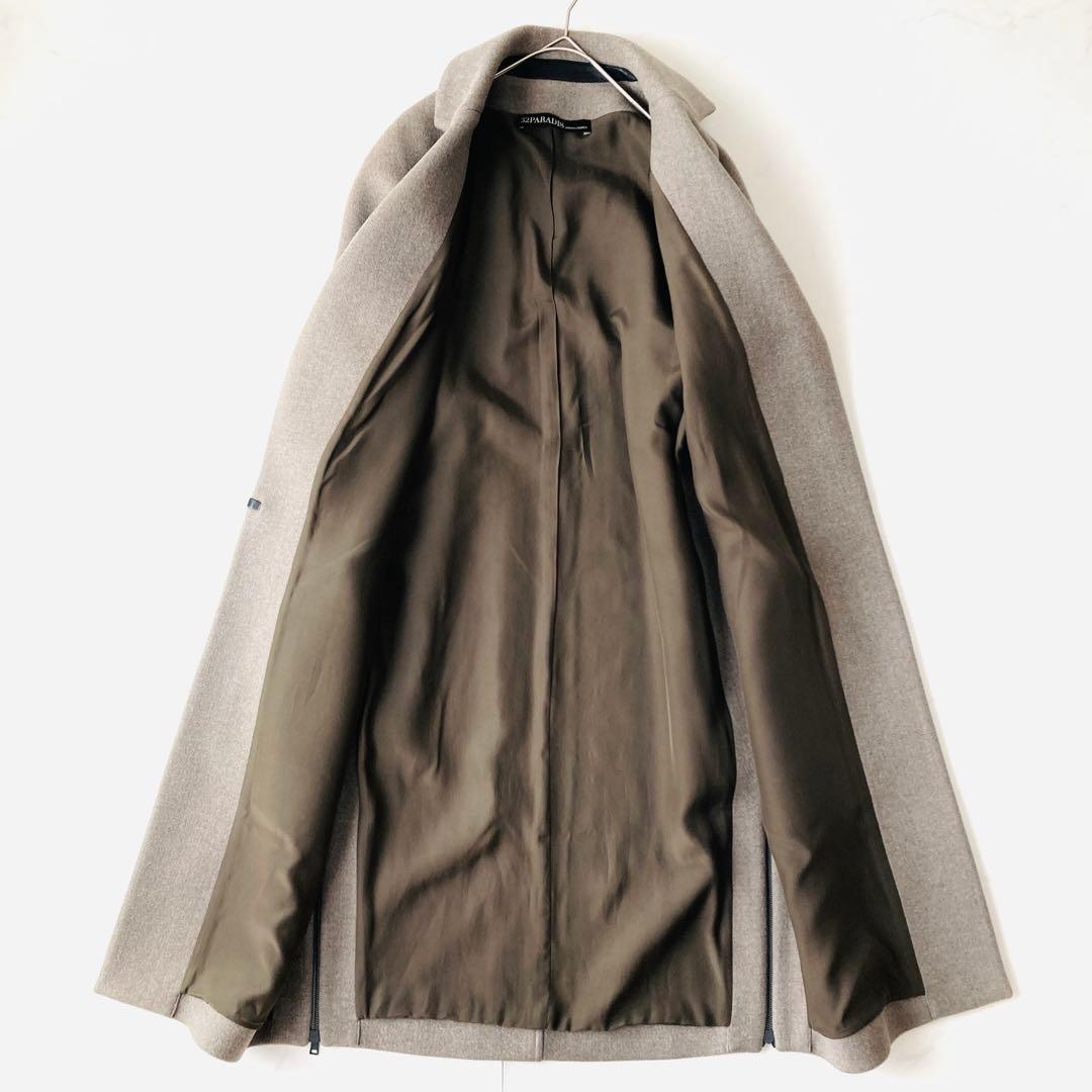 美品✨️ドゥーズィエムクラス　32 PARADIS　サイドファスナー　コート　S