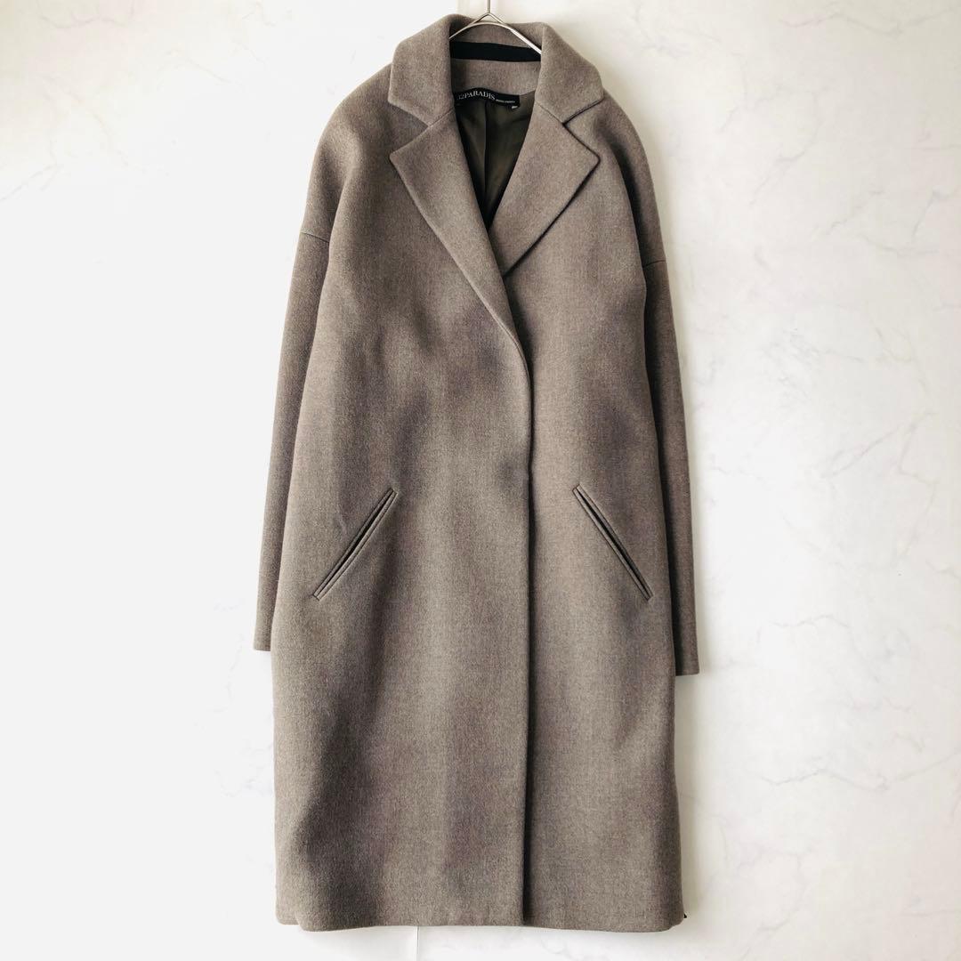 美品✨️ドゥーズィエムクラス　32 PARADIS　サイドファスナー　コート　S