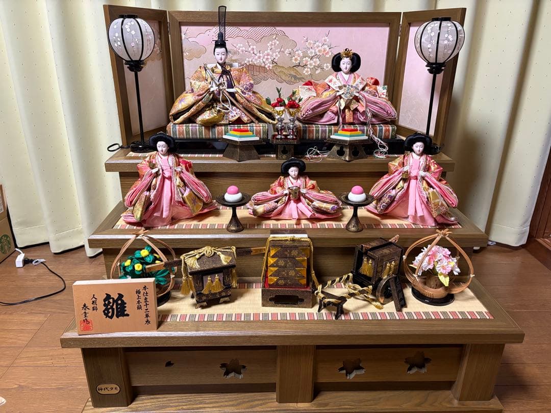 u*7様 雛人形セット ひな祭り用