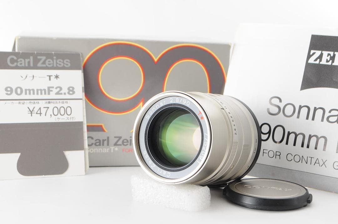 箱付 CarlZeiss Gマウント Sonnar T* 90mm F2.8