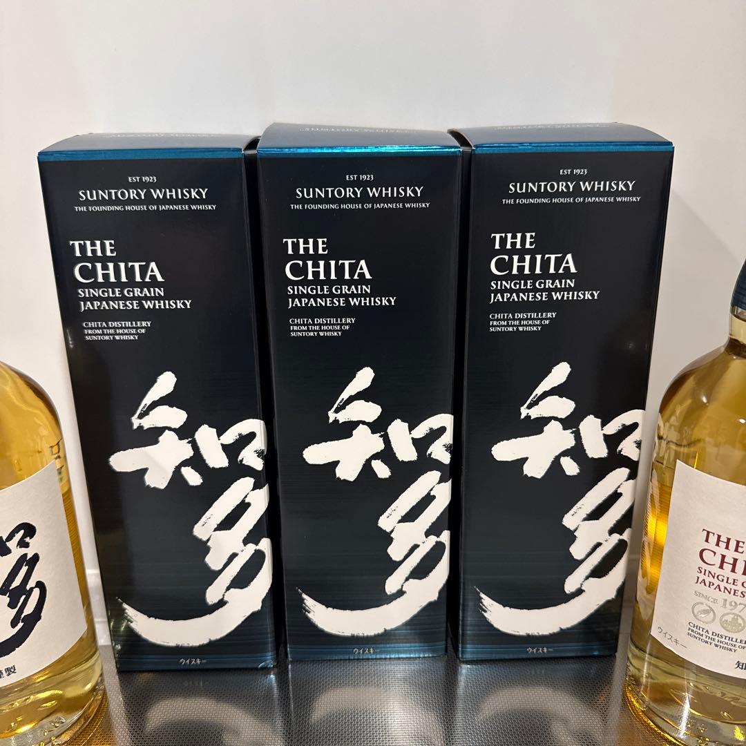 THE CHITA シングルグレインウイスキー 3本セット　知多