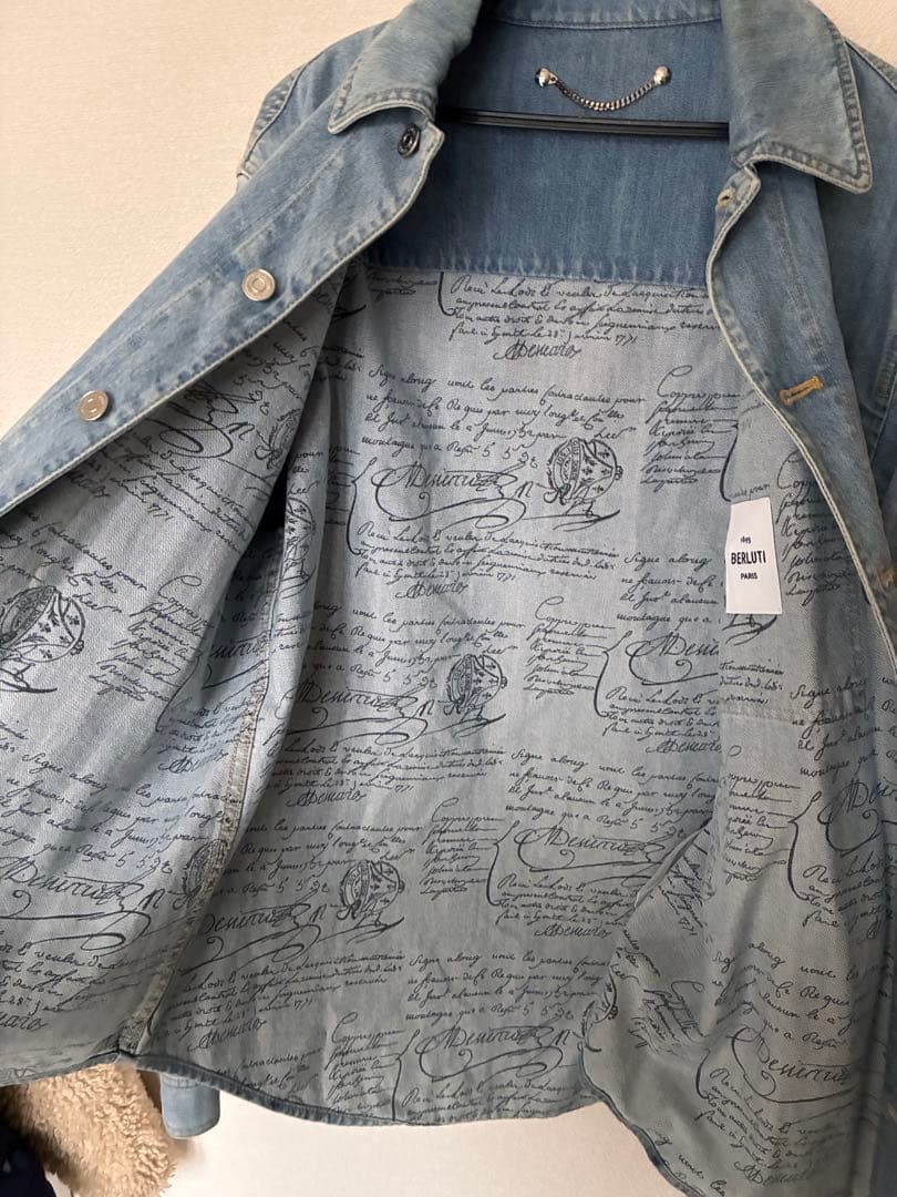 BERLUTI デニムジャケット ライトブルー XL