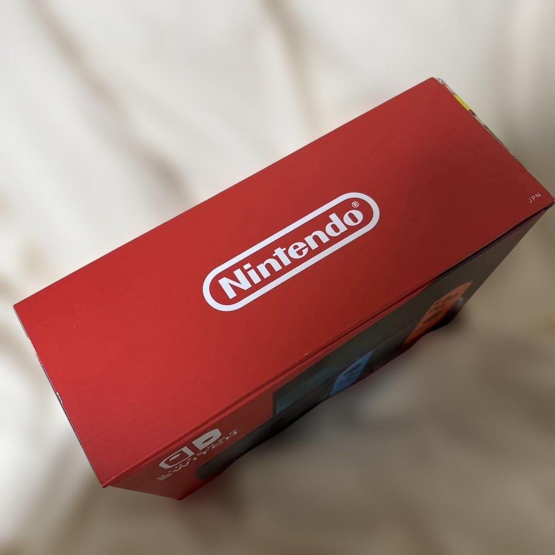 (新品未使用)Nintendo Switch ネオンオレンジ/ネオンブルー 本体