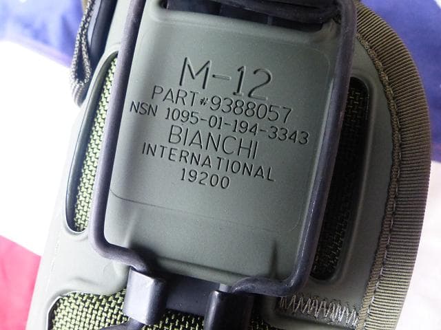 米軍実物 M-12 ホルスター　ベレッタ 92F BIANCHI ビアンキ　55