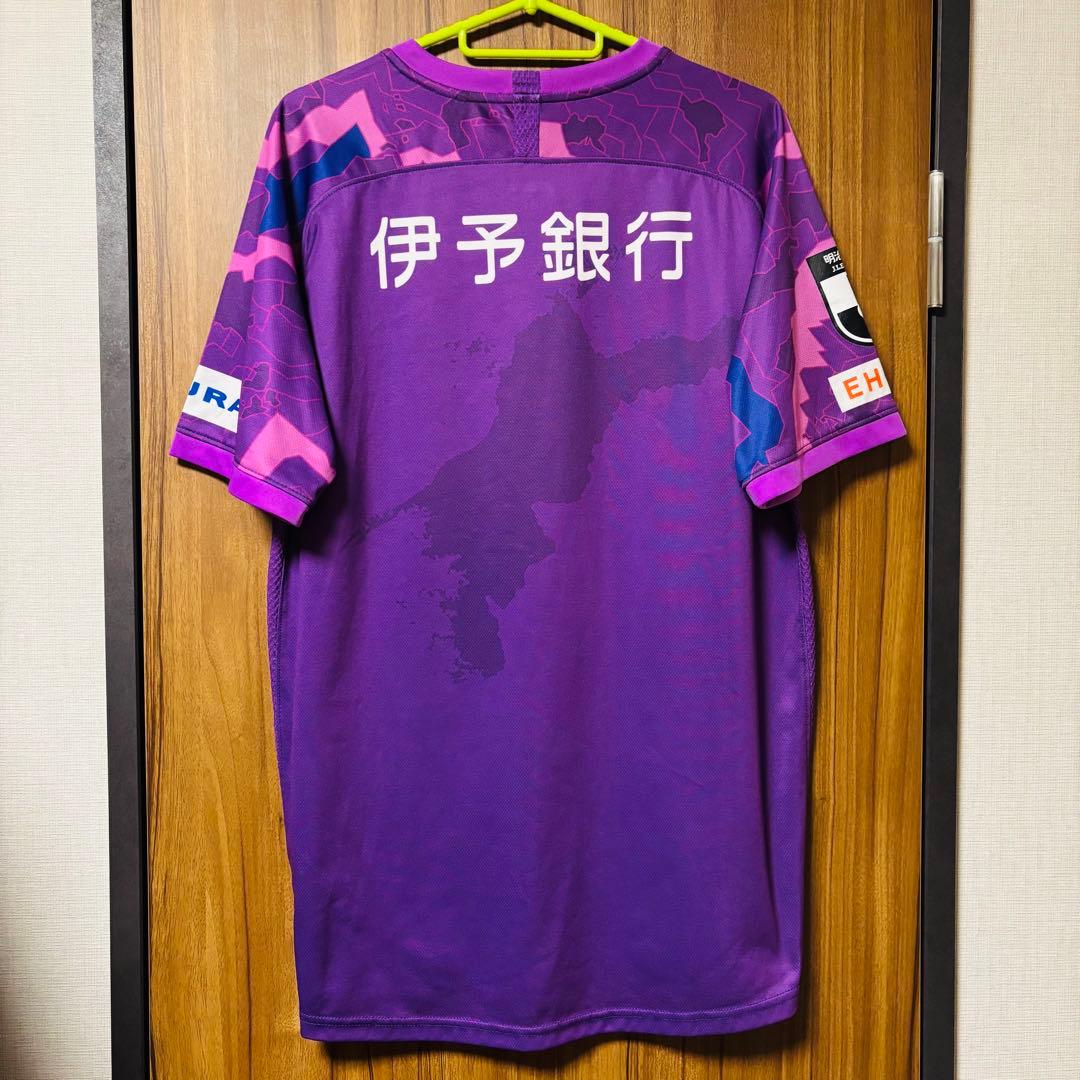 愛媛FC 限定 ユニフォーム L ジョガボーラ Jリーグ サッカー ウェア 紫