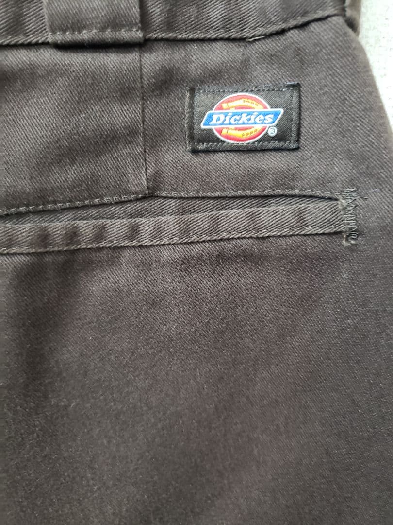 90.00s Dickies　ディッキーズ　ブラウン　チノパンW34 メキシコ製
