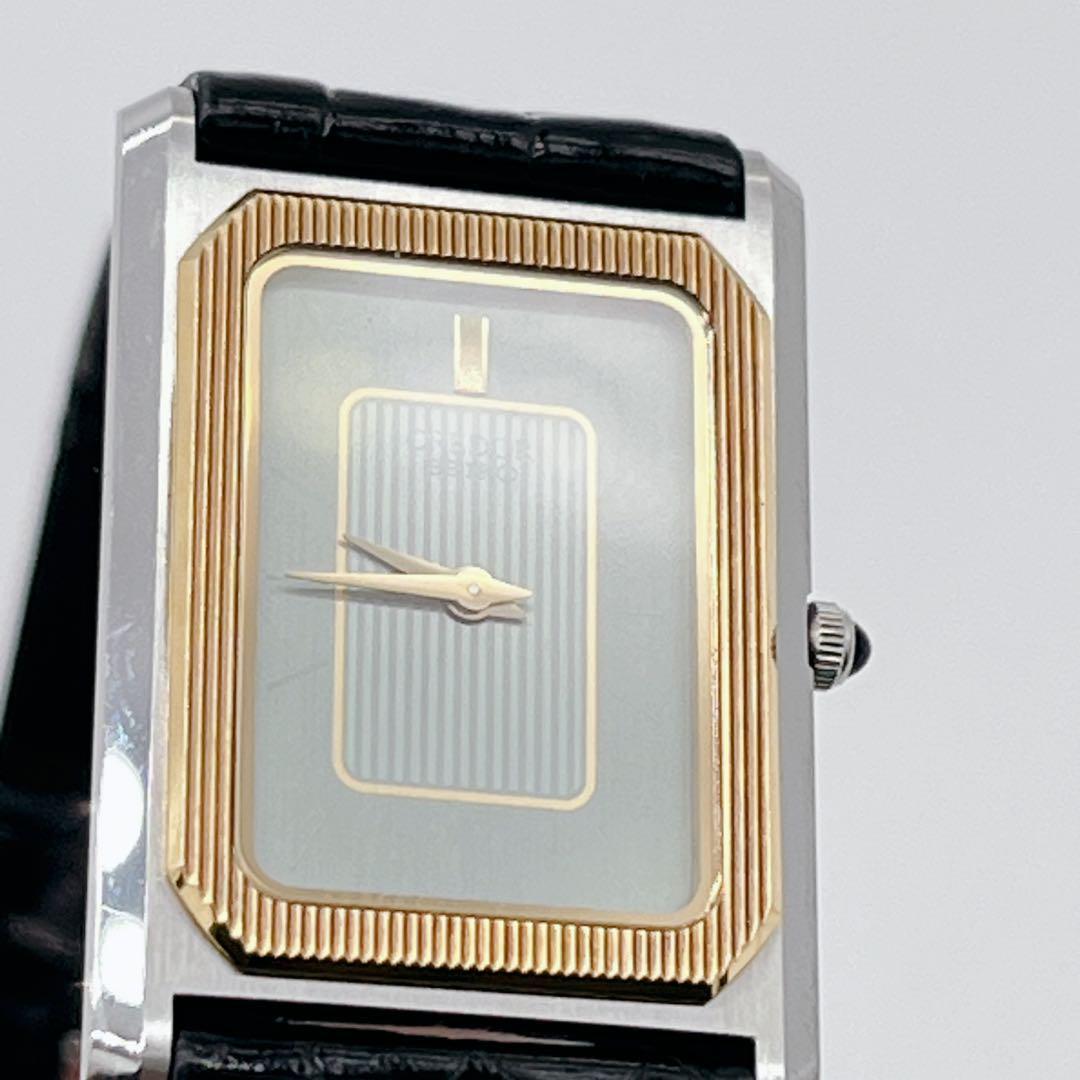 ヴィンテージ品 セイコー クレドール ベゼル14K レザーベルト