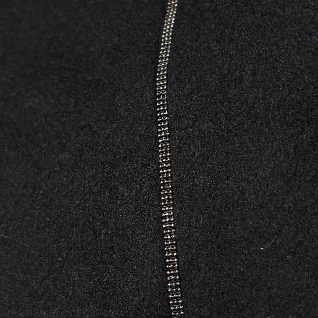 美品　カシミヤ 100% blanc vert ダブルブレスト　ロングコート　L