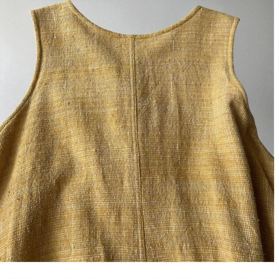 うさとの服　usaato 草木染め　チュニック　トップス　変形　ヘンプ