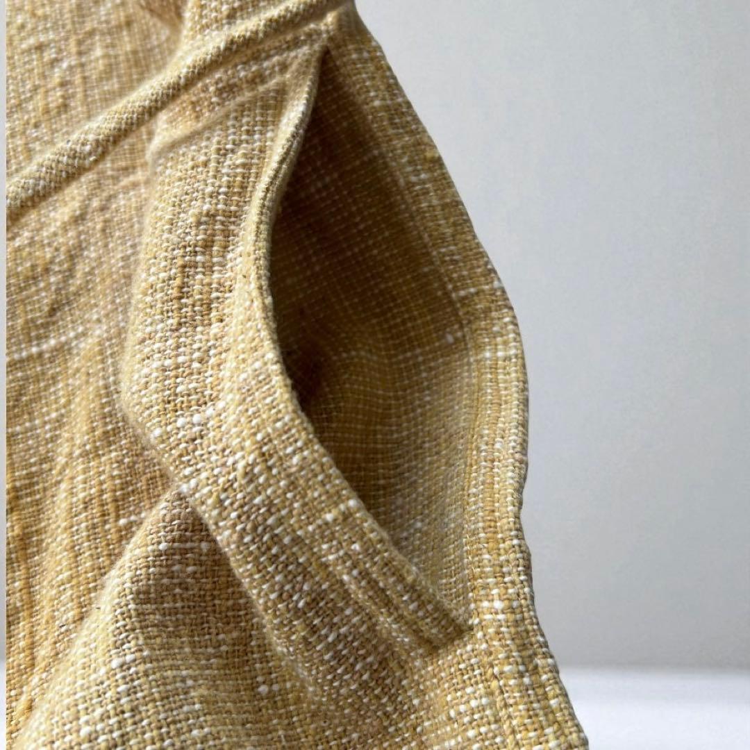 うさとの服　usaato 草木染め　チュニック　トップス　変形　ヘンプ