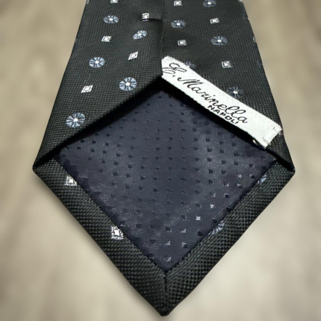 E.marinella マリネッラ ネクタイ グレー系 美品