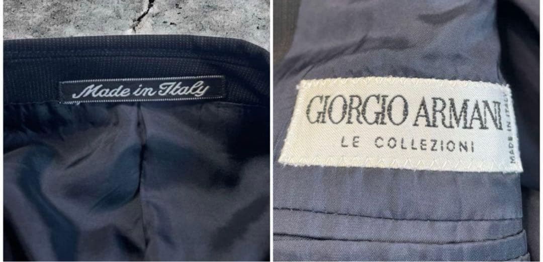 【美品】ジョルジオアルマーニ ダブルスーツ