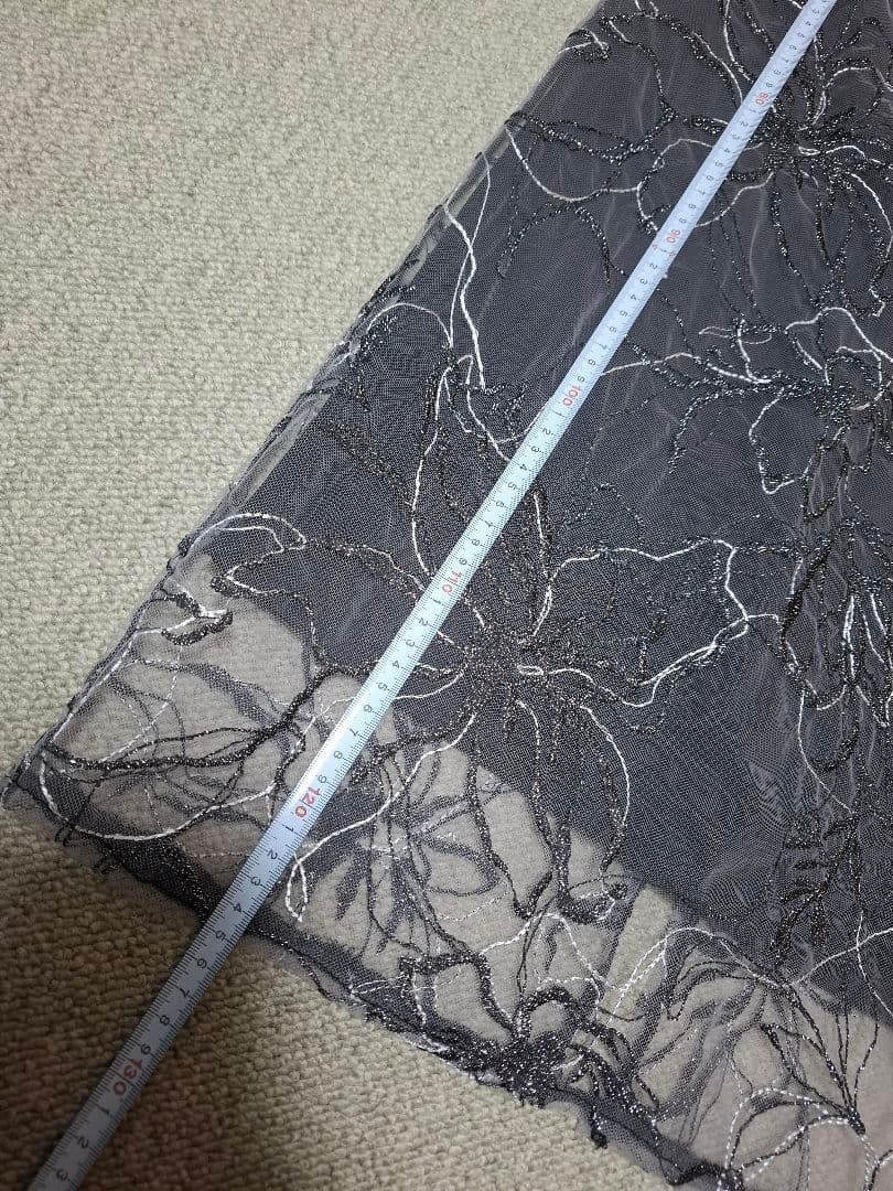 レースペプラムドレス　 パーティードレス