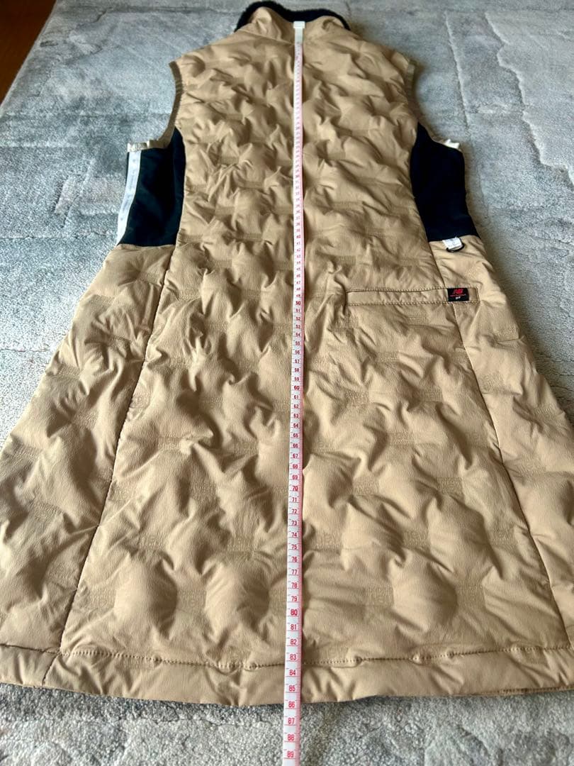 ニューバランスゴルフ ダウンワンピース ノースリーブ ベスト ロングベスト